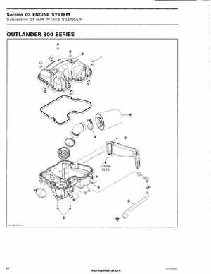 2006 Bombardier Outlander Max Series Factory Service Manual, Page 76