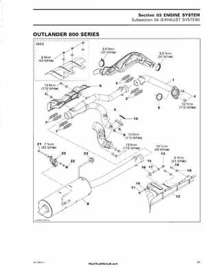 2006 Bombardier Outlander Max Series Factory Service Manual, Page 103