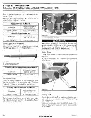 2006 Bombardier Outlander Max Series Factory Service Manual, Page 273