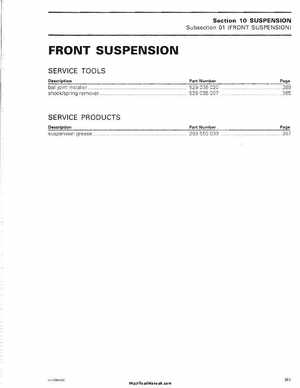 2006 Bombardier Outlander Max Series Factory Service Manual, Page 385