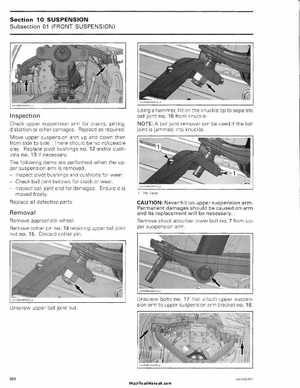 2006 Bombardier Outlander Max Series Factory Service Manual, Page 392
