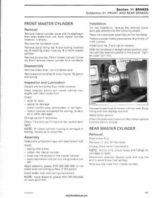 2006 Bombardier Outlander Max Series Factory Service Manual, Page 409