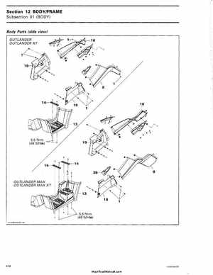 2006 Bombardier Outlander Max Series Factory Service Manual, Page 419