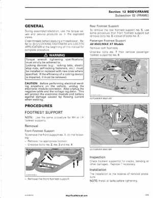 2006 Bombardier Outlander Max Series Factory Service Manual, Page 442