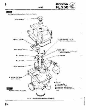 1980-1981 Honda Odyssey FL250 Shop Manual, Page 27