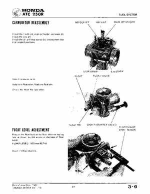 1981-1984 Official Honda ATC250R Shop Manual, Page 39