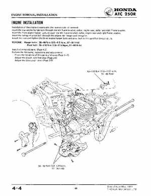 1981-1984 Official Honda ATC250R Shop Manual, Page 46