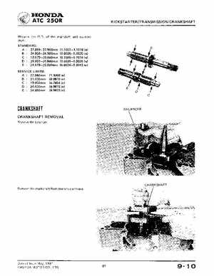 1981-1984 Official Honda ATC250R Shop Manual, Page 93