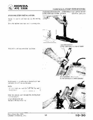 1981-1984 Official Honda ATC250R Shop Manual, Page 129