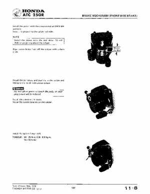 1981-1984 Official Honda ATC250R Shop Manual, Page 139