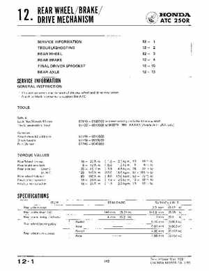 1981-1984 Official Honda ATC250R Shop Manual, Page 144