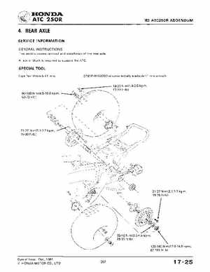 1981-1984 Official Honda ATC250R Shop Manual, Page 209