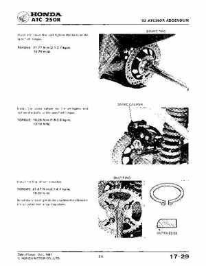 1981-1984 Official Honda ATC250R Shop Manual, Page 213