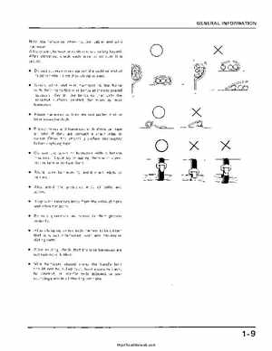 1983-1985 Original Honda ATC 200X Shop Manual, Page 12