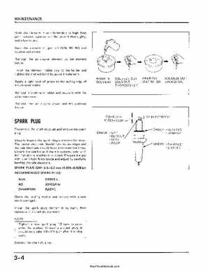 1983-1985 Original Honda ATC 200X Shop Manual, Page 21