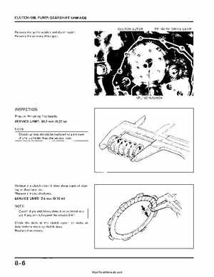 1983-1985 Original Honda ATC 200X Shop Manual, Page 87