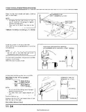 1983-1985 Original Honda ATC 200X Shop Manual, Page 141