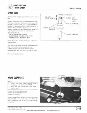 1984 Official Honda TRX200 Shop Manual, Page 25