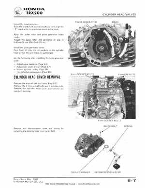 1984 Official Honda TRX200 Shop Manual, Page 64