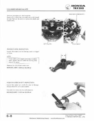 1984 Official Honda TRX200 Shop Manual, Page 65