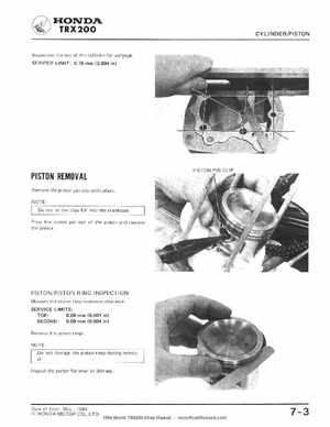 1984 Official Honda TRX200 Shop Manual, Page 79