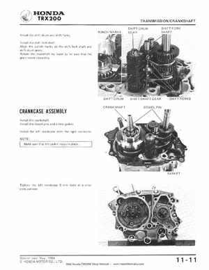 1984 Official Honda TRX200 Shop Manual, Page 156