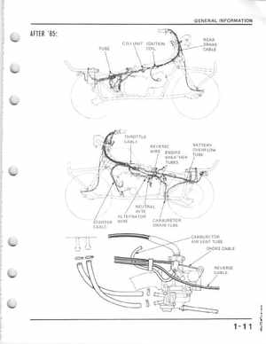 1985-1986 Honda Fourtrax 125 TRX125 Shop Manual, Page 14