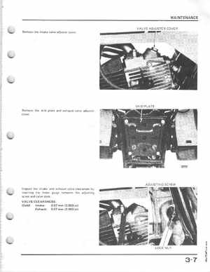 1985-1986 Honda Fourtrax 125 TRX125 Shop Manual, Page 28