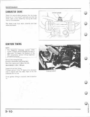 1985-1986 Honda Fourtrax 125 TRX125 Shop Manual, Page 31