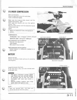 1985-1986 Honda Fourtrax 125 TRX125 Shop Manual, Page 32