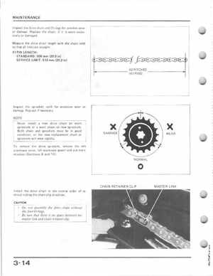 1985-1986 Honda Fourtrax 125 TRX125 Shop Manual, Page 35