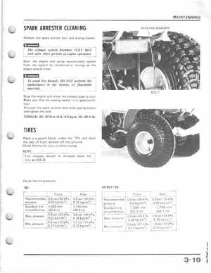 1985-1986 Honda Fourtrax 125 TRX125 Shop Manual, Page 40