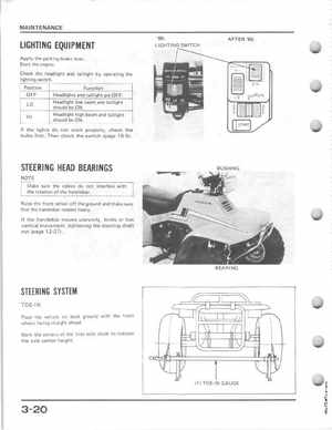 1985-1986 Honda Fourtrax 125 TRX125 Shop Manual, Page 41