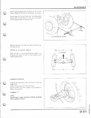 1985-1986 Honda Fourtrax 125 TRX125 Shop Manual, Page 42