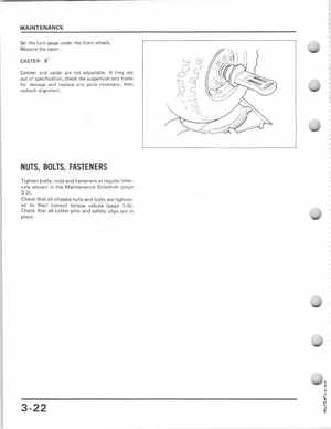 1985-1986 Honda Fourtrax 125 TRX125 Shop Manual, Page 43