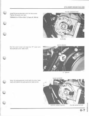 1985-1986 Honda Fourtrax 125 TRX125 Shop Manual, Page 70