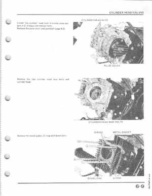 1985-1986 Honda Fourtrax 125 TRX125 Shop Manual, Page 72