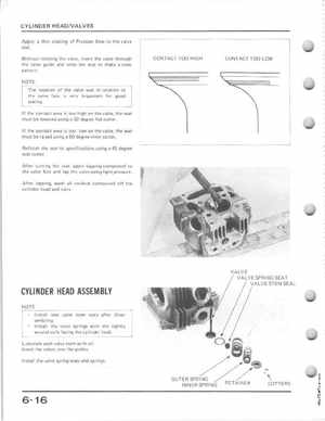 1985-1986 Honda Fourtrax 125 TRX125 Shop Manual, Page 79