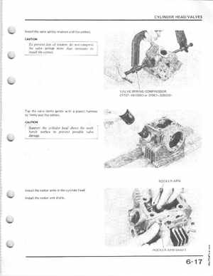 1985-1986 Honda Fourtrax 125 TRX125 Shop Manual, Page 80