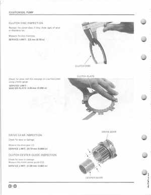 1985-1986 Honda Fourtrax 125 TRX125 Shop Manual, Page 97