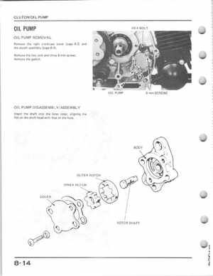 1985-1986 Honda Fourtrax 125 TRX125 Shop Manual, Page 103