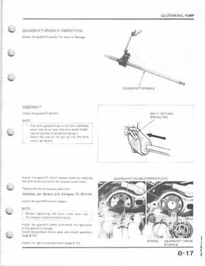 1985-1986 Honda Fourtrax 125 TRX125 Shop Manual, Page 106
