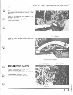 1985-1986 Honda Fourtrax 125 TRX125 Shop Manual, Page 124