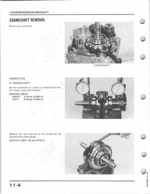 1985-1986 Honda Fourtrax 125 TRX125 Shop Manual, Page 141