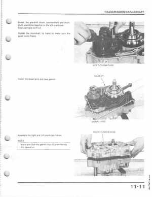 1985-1986 Honda Fourtrax 125 TRX125 Shop Manual, Page 148