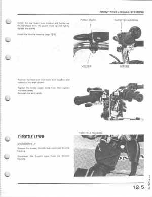 1985-1986 Honda Fourtrax 125 TRX125 Shop Manual, Page 155