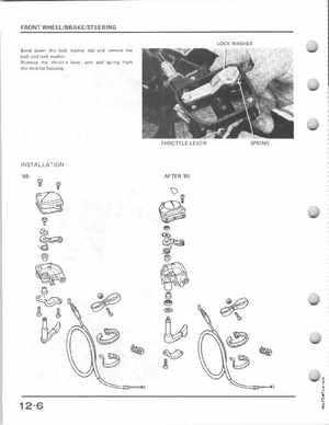 1985-1986 Honda Fourtrax 125 TRX125 Shop Manual, Page 156
