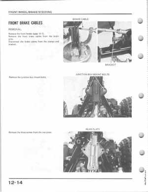 1985-1986 Honda Fourtrax 125 TRX125 Shop Manual, Page 164