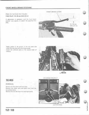 1985-1986 Honda Fourtrax 125 TRX125 Shop Manual, Page 168
