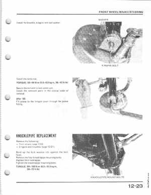 1985-1986 Honda Fourtrax 125 TRX125 Shop Manual, Page 173